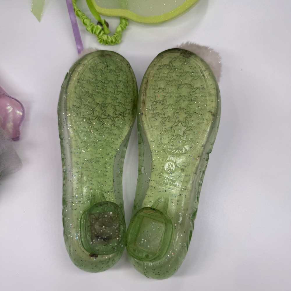 RARE Disney Store Tinkerbell 5 Piece Costume Light Up Wings size 5/6 - Picture 7 of 14